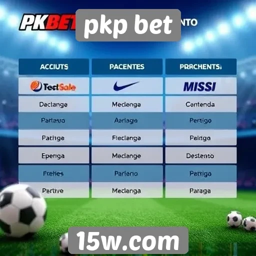 Métodos de pagamento aceitos no pkp bet